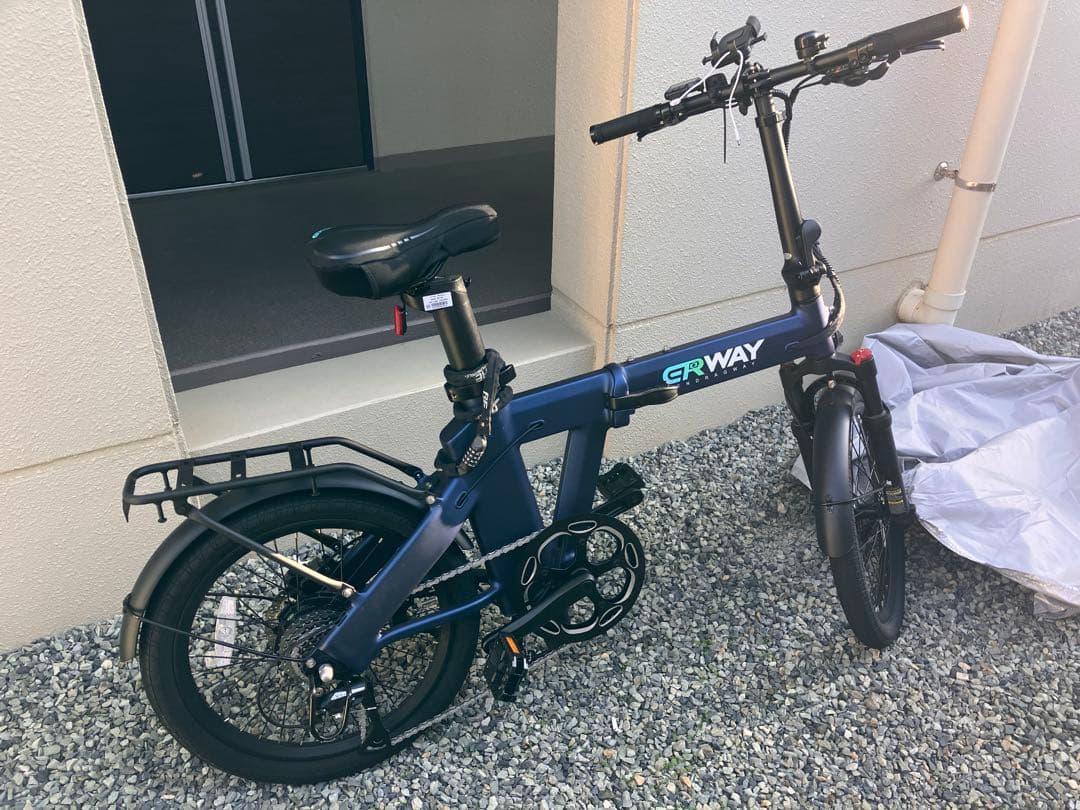 GRWAY 電動アシスト自転車 ダークブルー