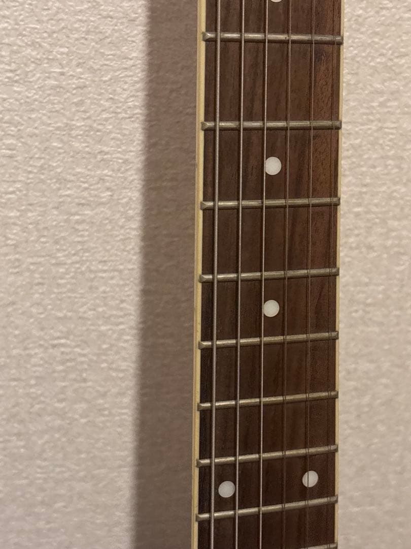 Blitz セミアコースティック ギター レッド