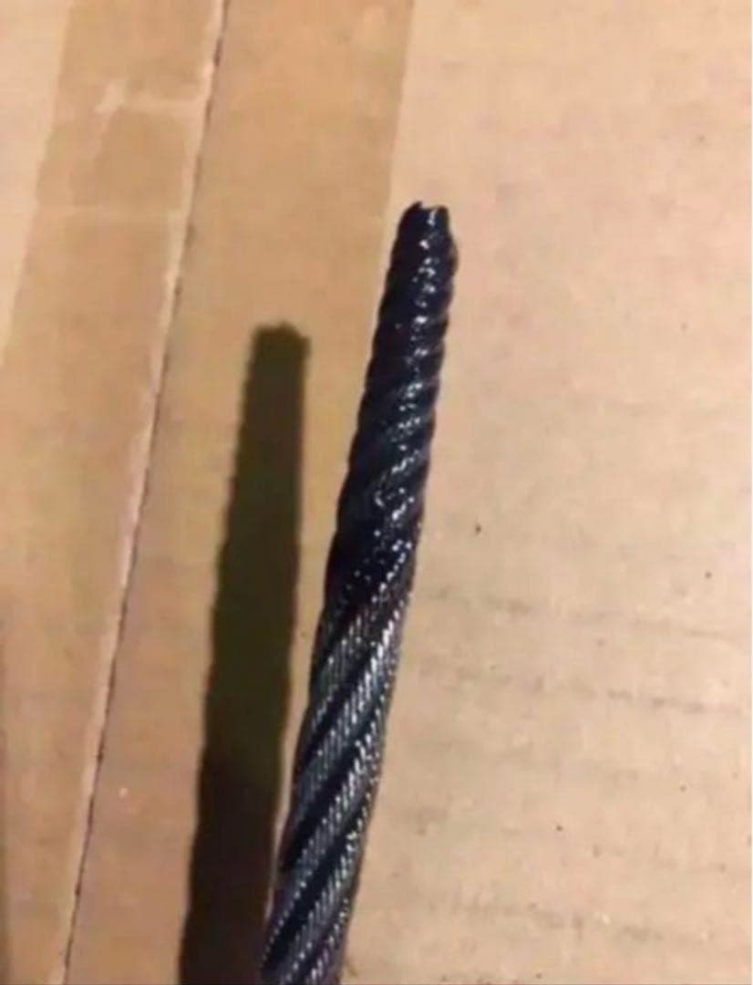 国産品　ユニック用ワイヤーロープ　8mm x 95m 新品未使用