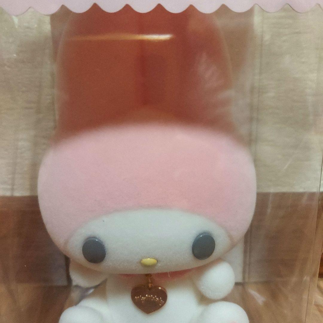 【2020年サンリオオリジナル新品】マイメロディ フロッキーフィギュア 45周年