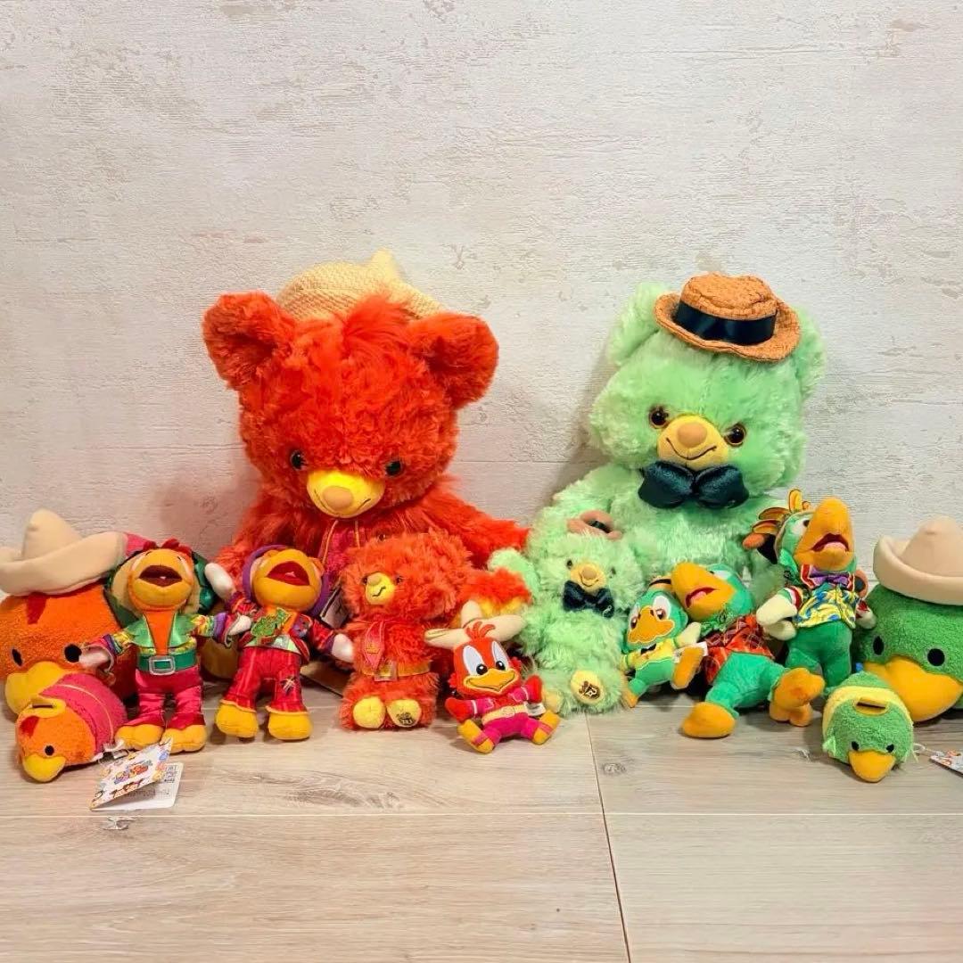 ホセ　キャリオカ　パンチート　三銃士　ユニベア　ぬいぐるみ　ホセパン　ディズニー