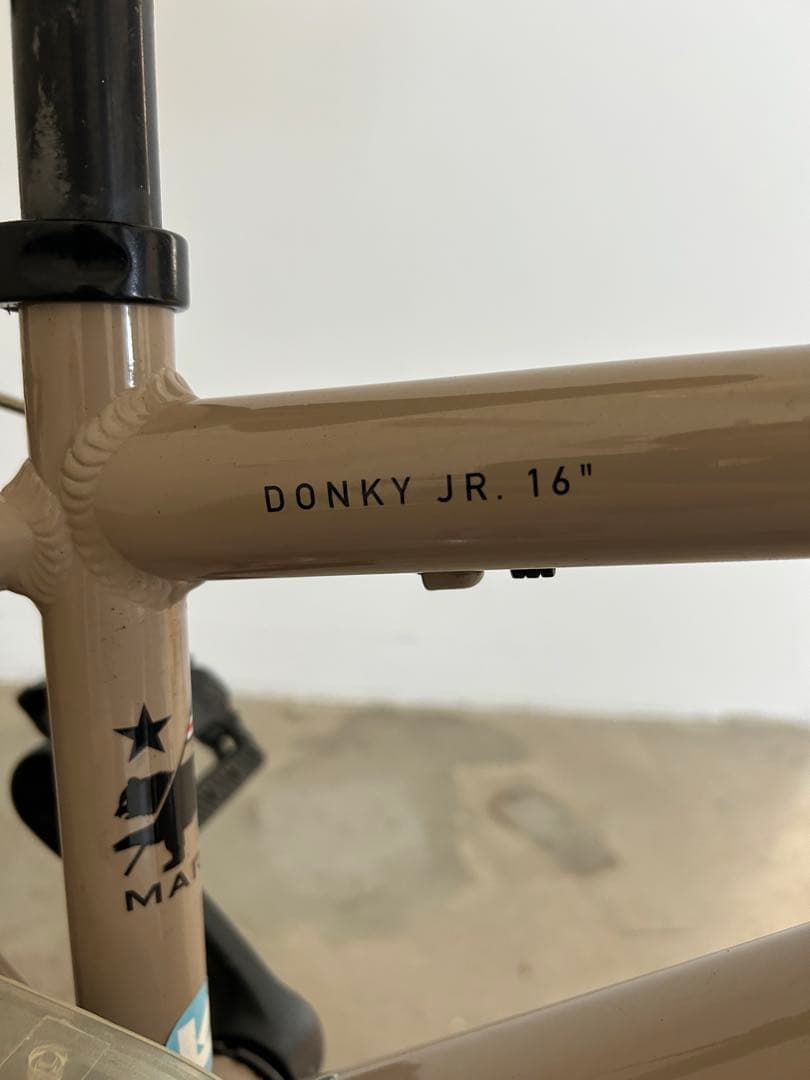 ※引き取り限定　横浜市 MARIN 16インチ 子供用自転車 DONKY モカ