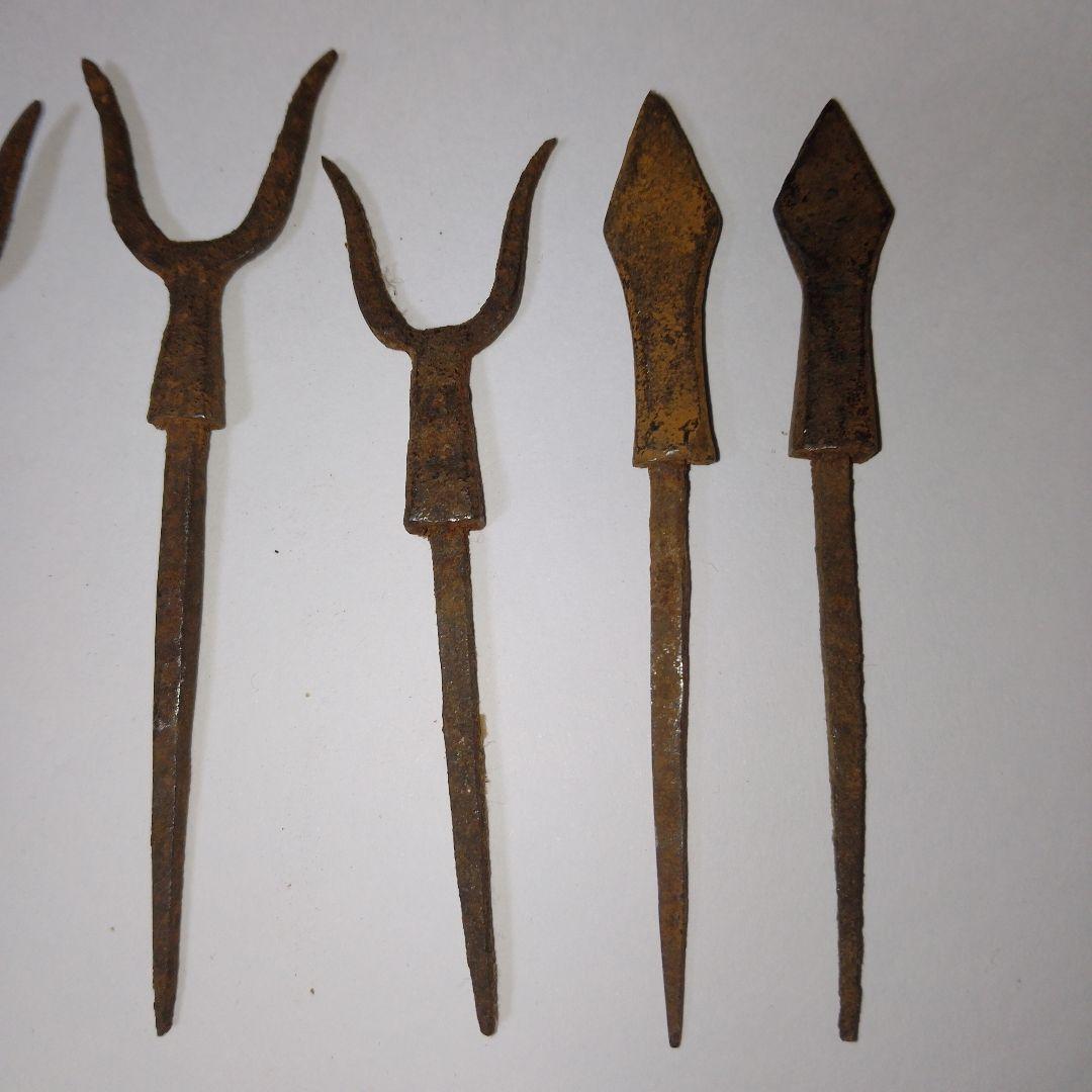 鏃　矢じり　鉄　レトロ　アンティーク
