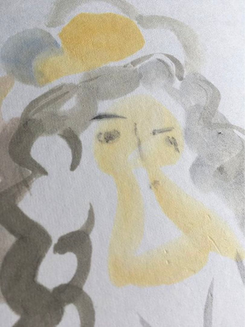 絵画 織田廣喜 中古 サイン有 額入 ヴィンテージアート 20.09.17-4