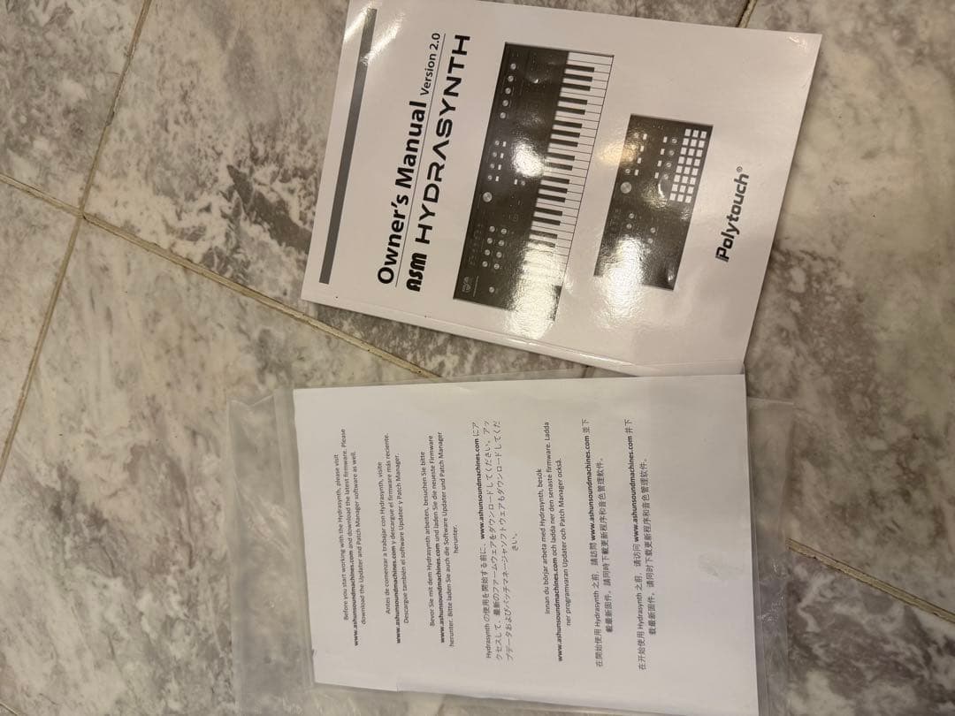 鍵盤楽器 ASHUN SOUND MACHINES HYDRASYNTH DESKTOP