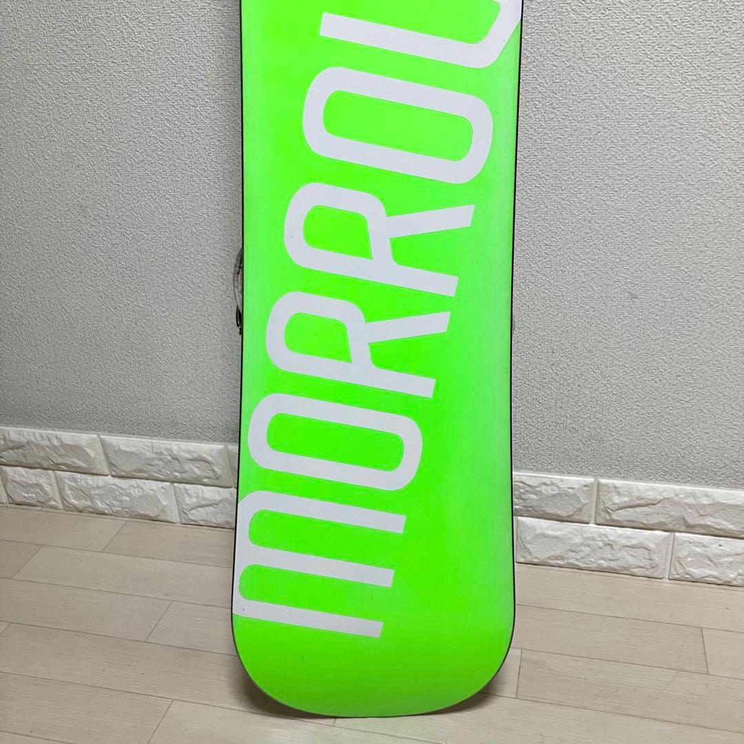 morrowモロースノーボードセット145cm/サロモン バインディングS