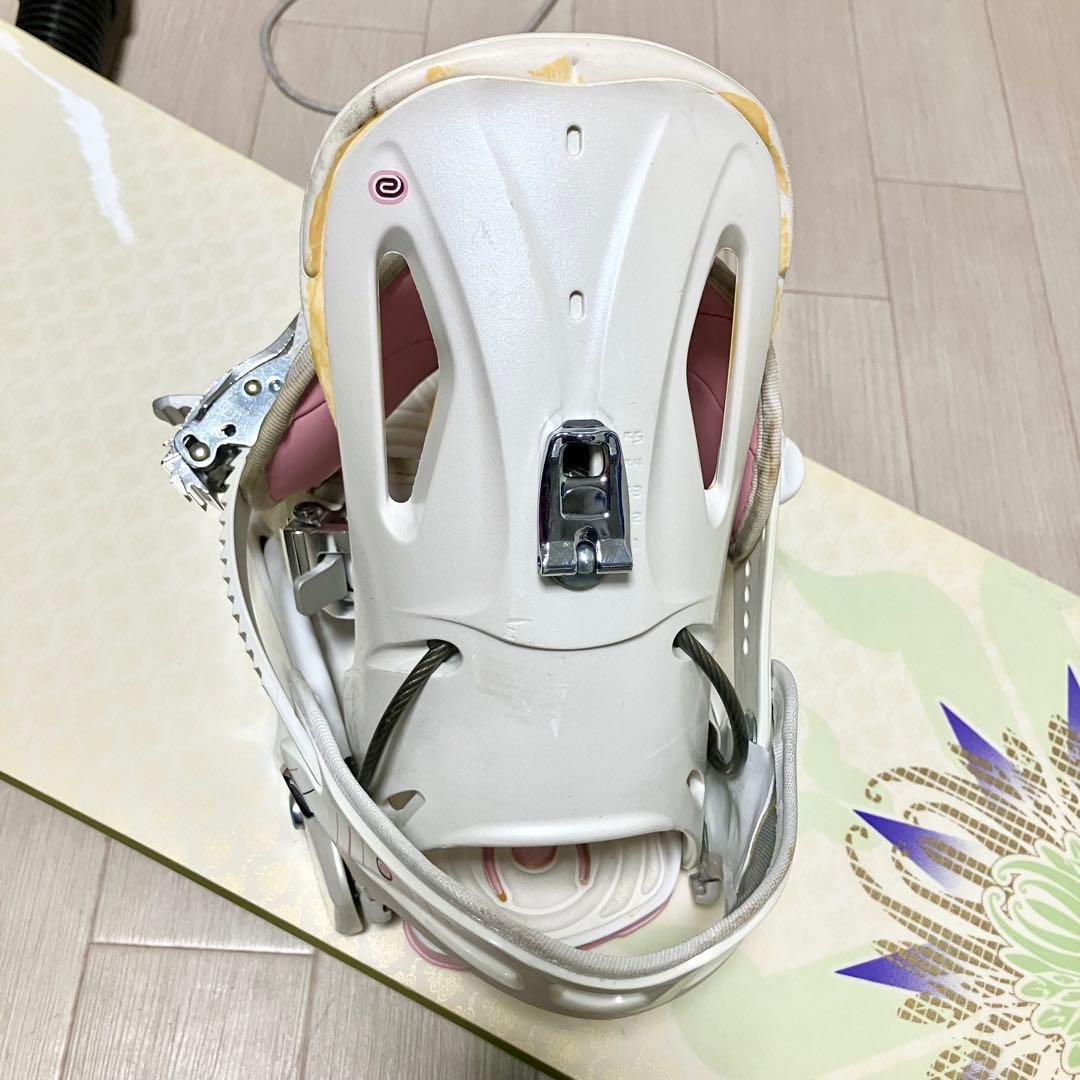 morrowモロースノーボードセット145cm/サロモン バインディングS