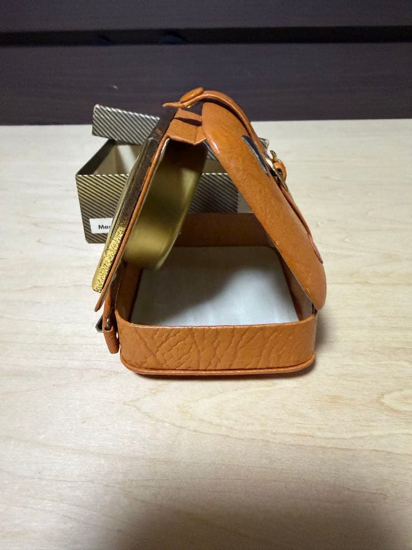 アンティーク 置き時計 Arctos ドイツ製 アラーム付き 手巻き 稼働品