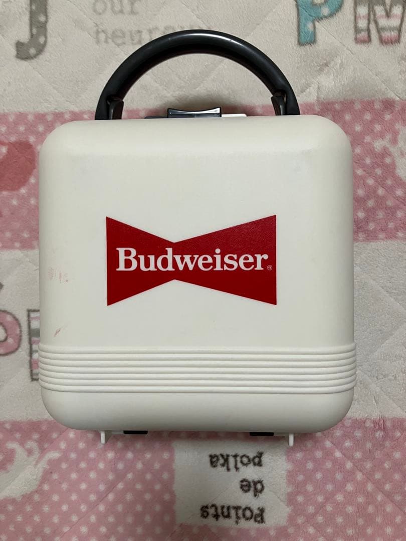 レトロ Budweiser特製ＣＡＮクーラー