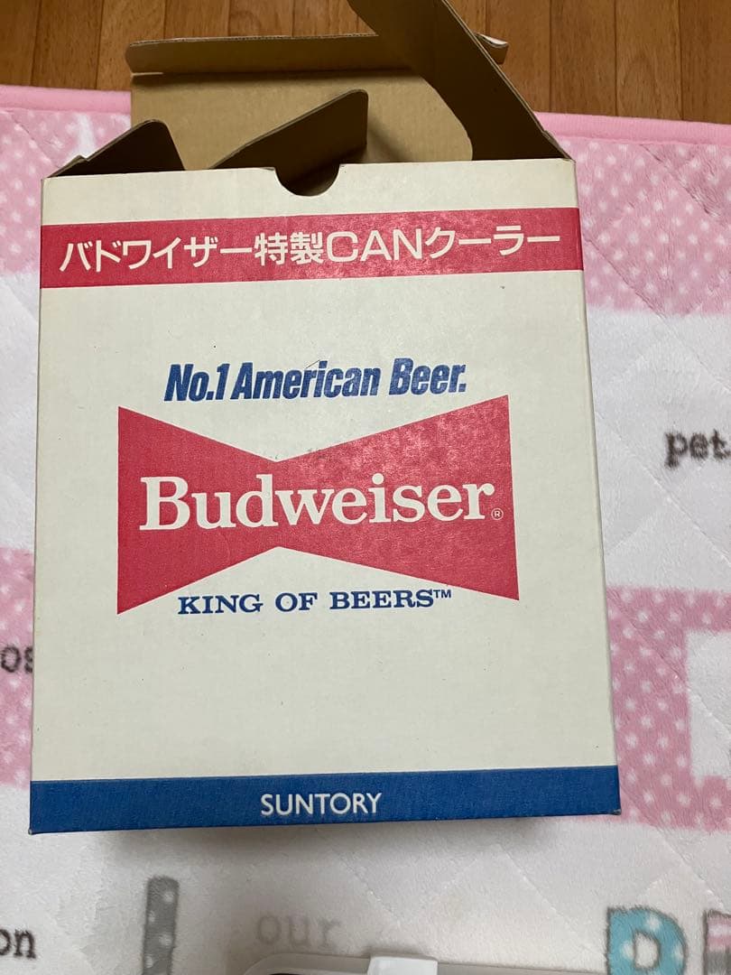 レトロ Budweiser特製ＣＡＮクーラー