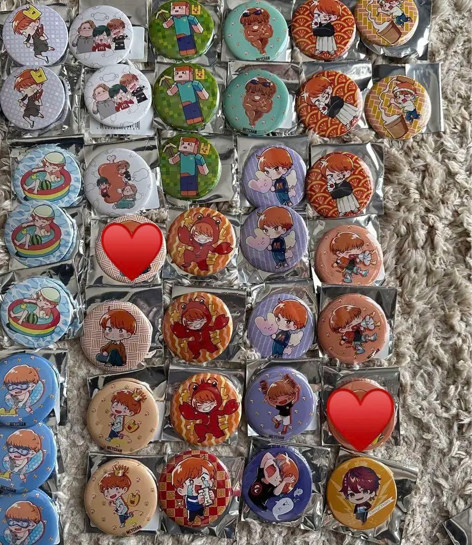 めいちゃん缶バッジ