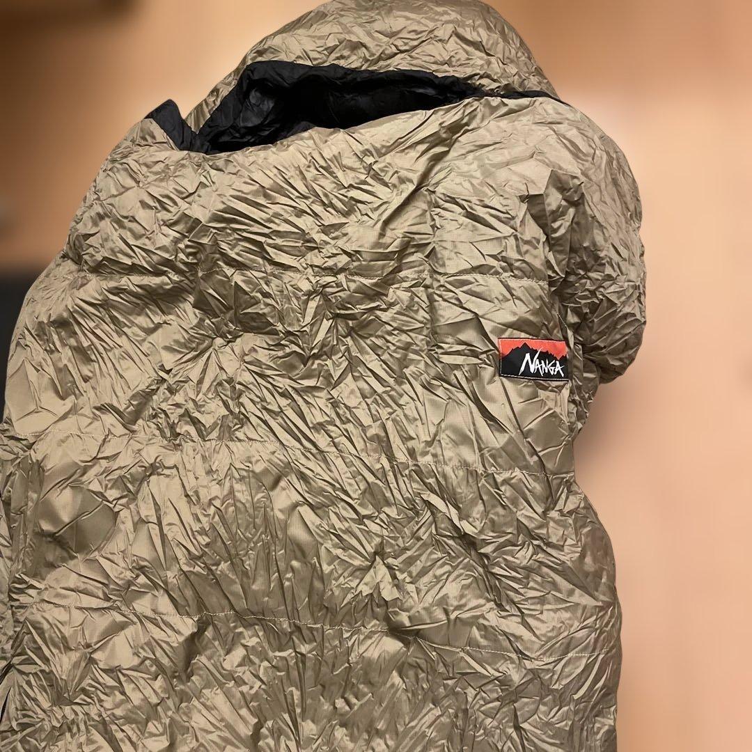ナンガNANGA×3ten 別注シュラフ オーロラテックス600DXベージュ