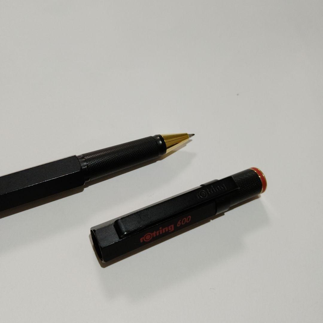 大幅値下げ！ 希少 Rotring 600g ボールペン 本体 黒 廃番