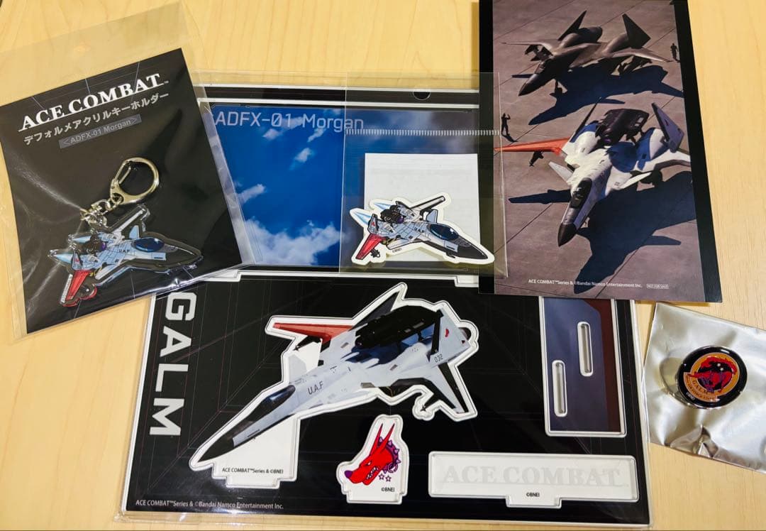 エースコンバット アクスタ キーホルダー ステッカー カード ポストカード