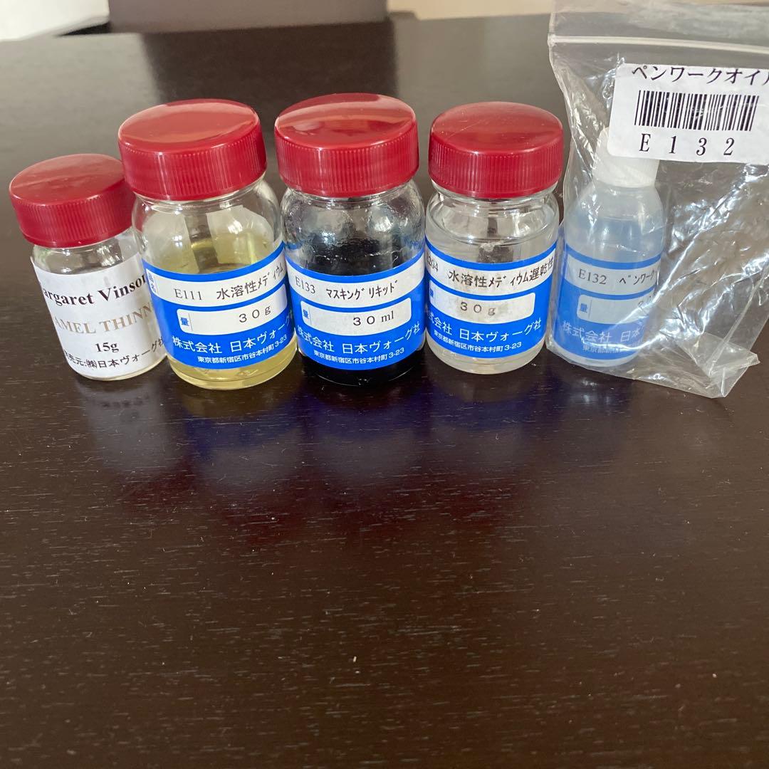 チャーミー❗️ポーセラーツ ヴォーグ社　上絵の具用セットなど