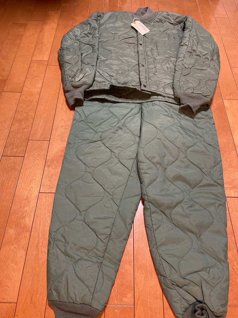 USAF 米空軍　実物　防寒　ライナー上下　ジャケット　パンツ　セット　サバゲー