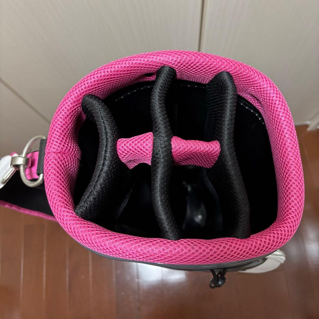 Callaway Solaire キャディバッグ ホワイト/ピンク/ブラック