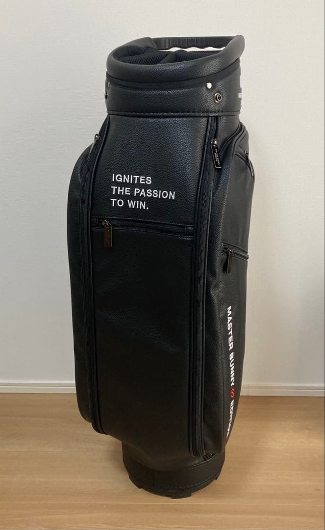 新品 パーリーゲイツ マスターバニー 【原プロアイコン】キャディバッグ 黒