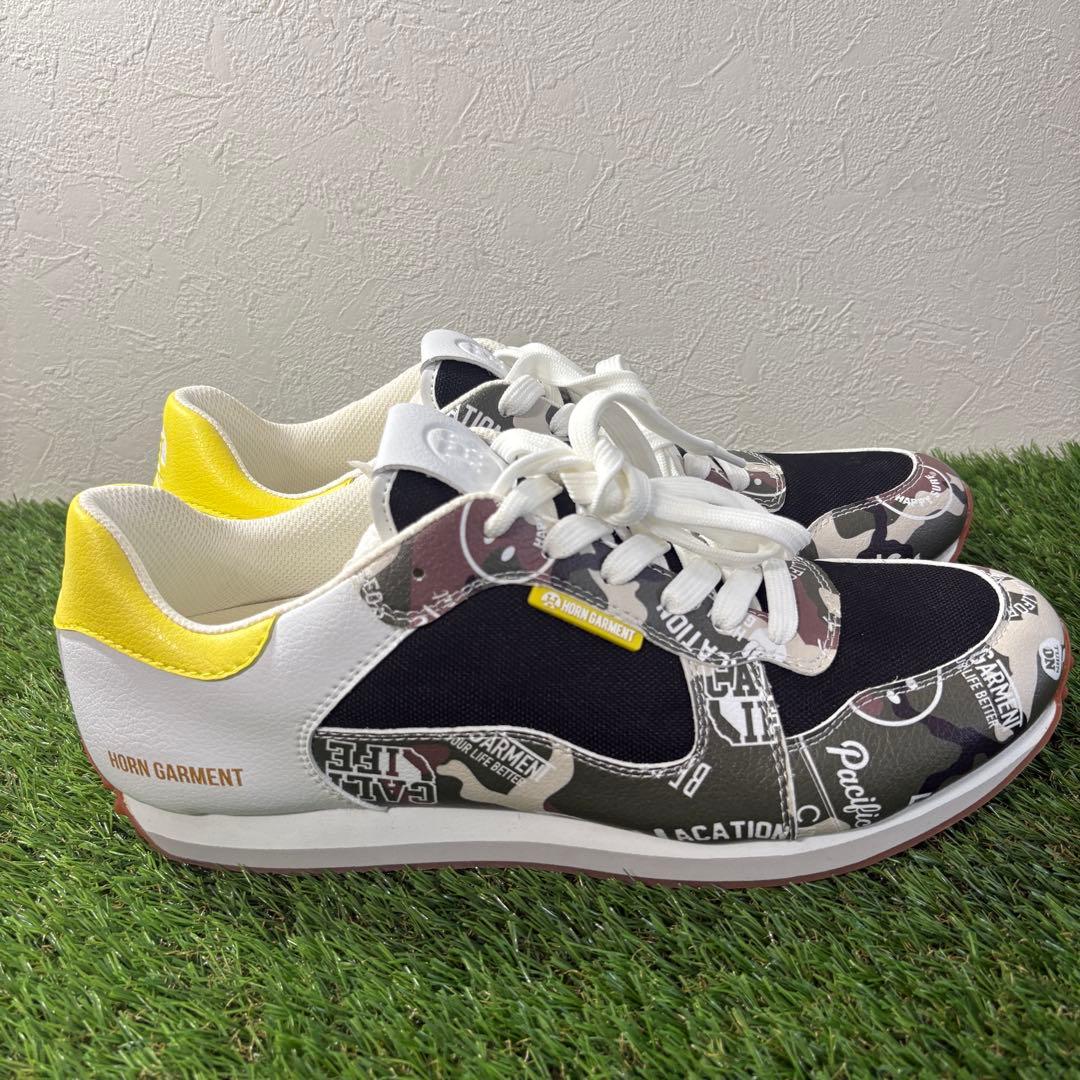 【HORN GARMENT】新品ローカットスパイクレスゴルフシューズ　メンズ27