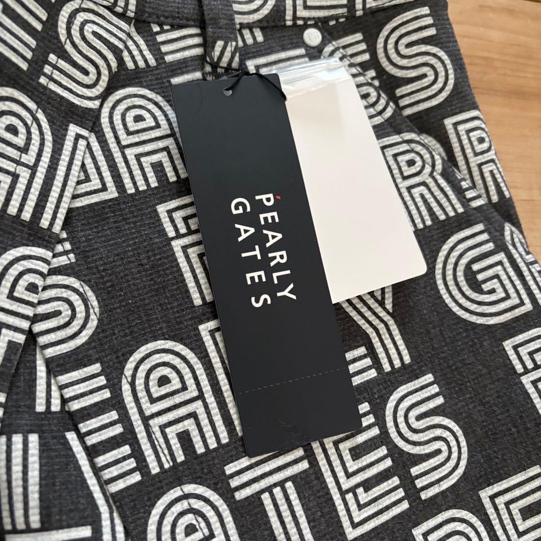 新品未使用★PEARLY GATES パーリーゲイツ ロゴ 総柄 スカート 0