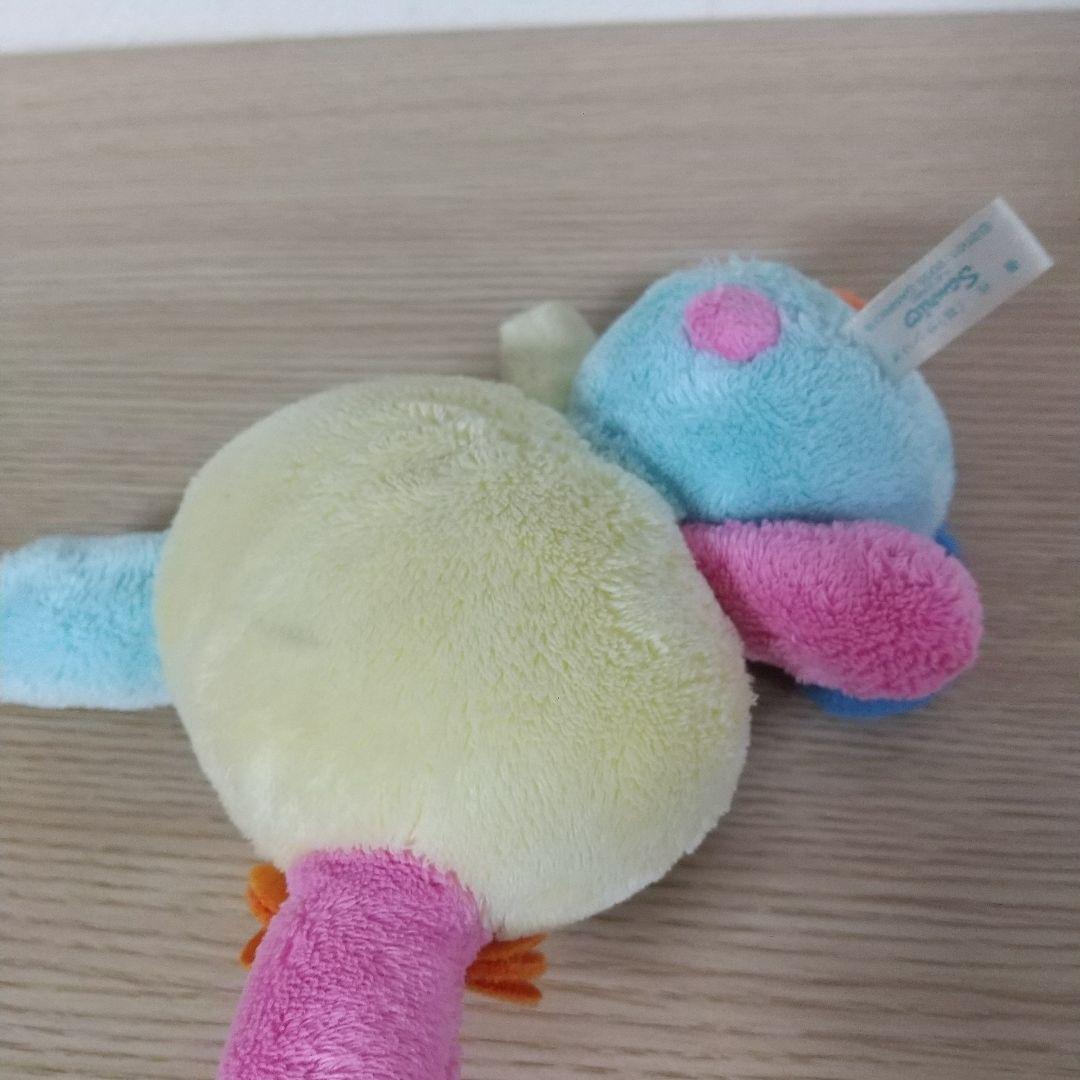 サンリオ　ウサハナ　ぬいぐるみ　マスコット　お座り　おすわり　ビーズ　2005