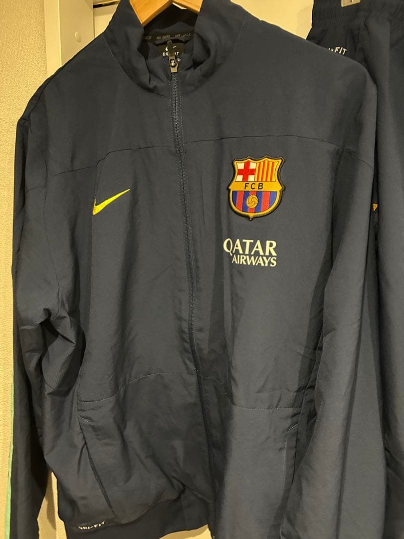 FC Barcelona ジャケットとパンツ セット ネイビー