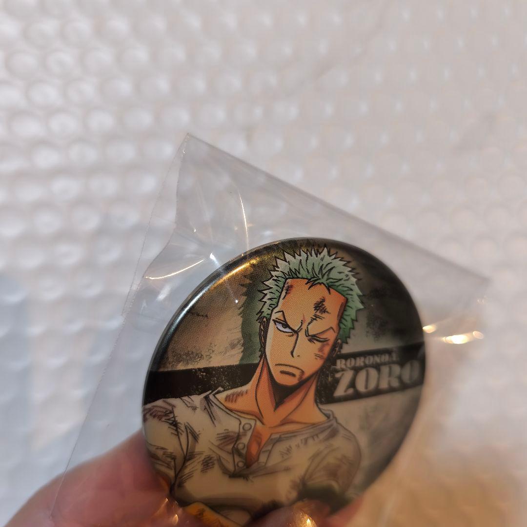 ワンピース　キャラバッジコレクション　漢たちの戦場　麦わらストア限定　ゾロ