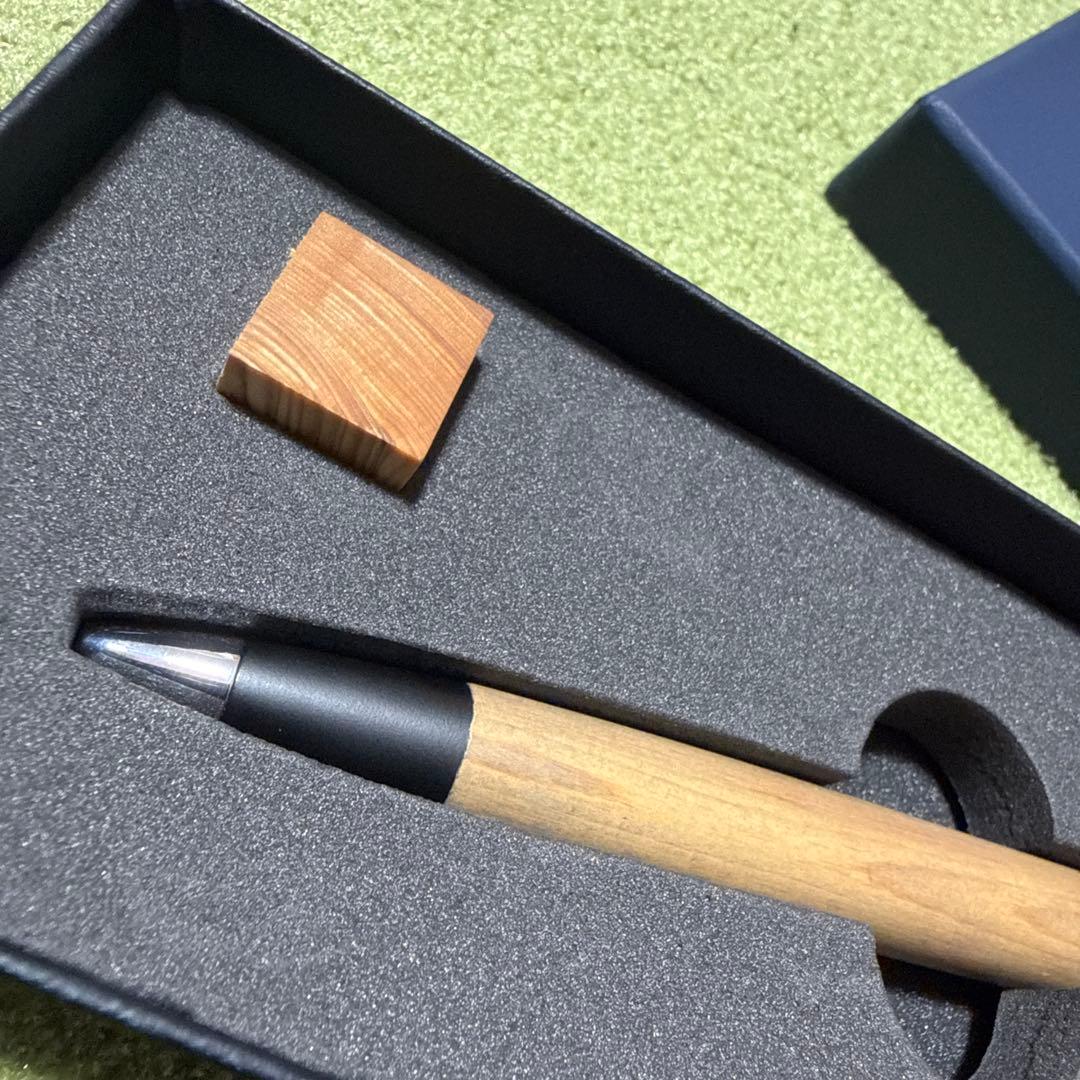 野原工芸木曽桧ボールペンスリム