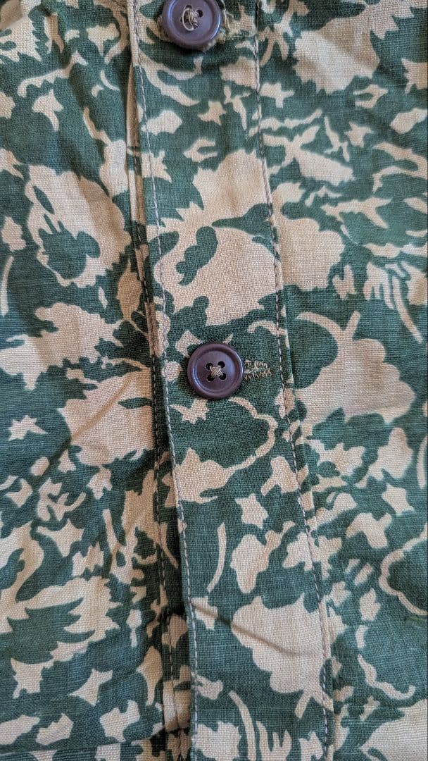 [ルーマニア軍] 50s デッド リーフカモ スナイパー スモック パンツ