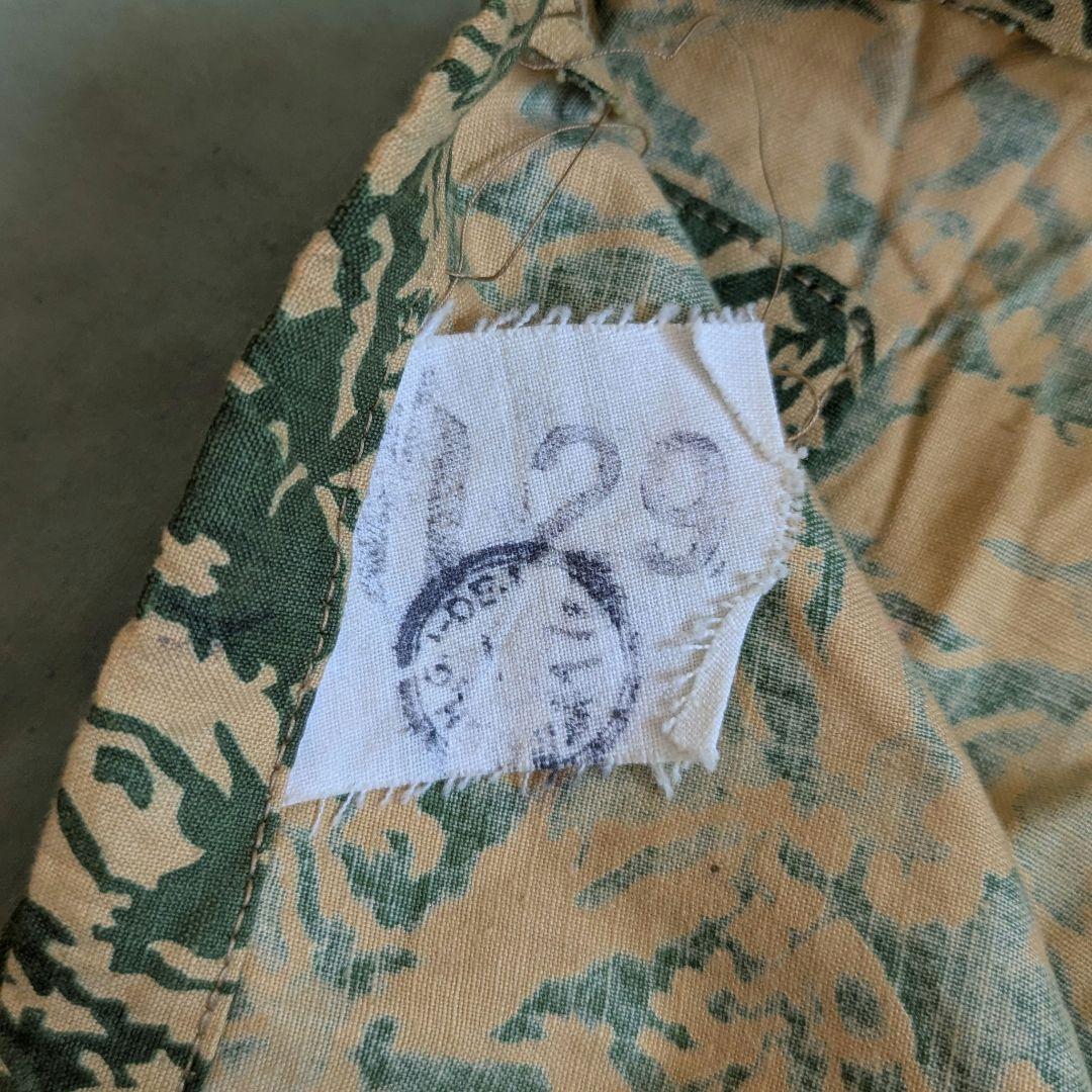 [ルーマニア軍] 50s デッド リーフカモ スナイパー スモック パンツ