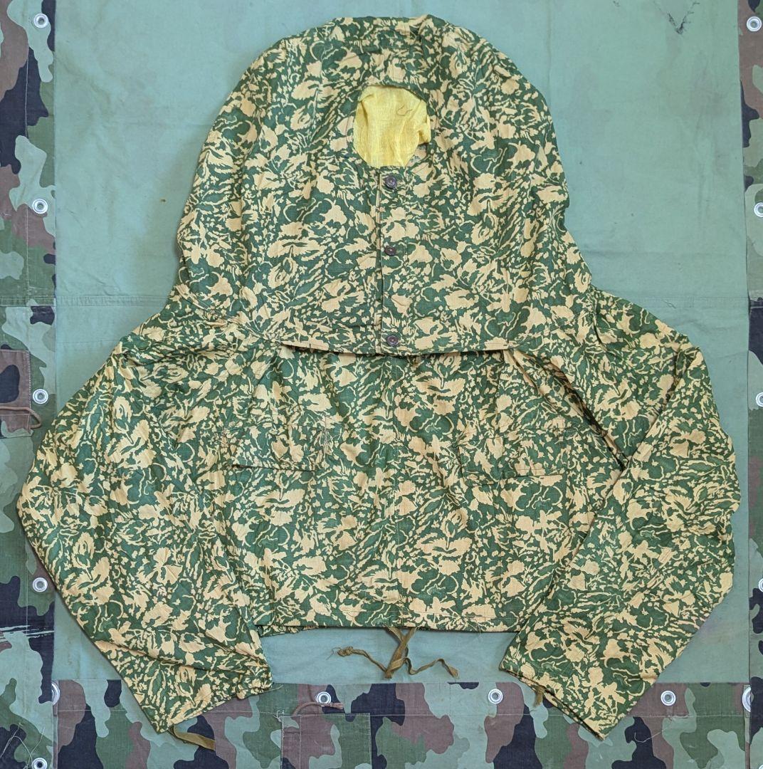 [ルーマニア軍] 50s デッド リーフカモ スナイパー スモック パンツ