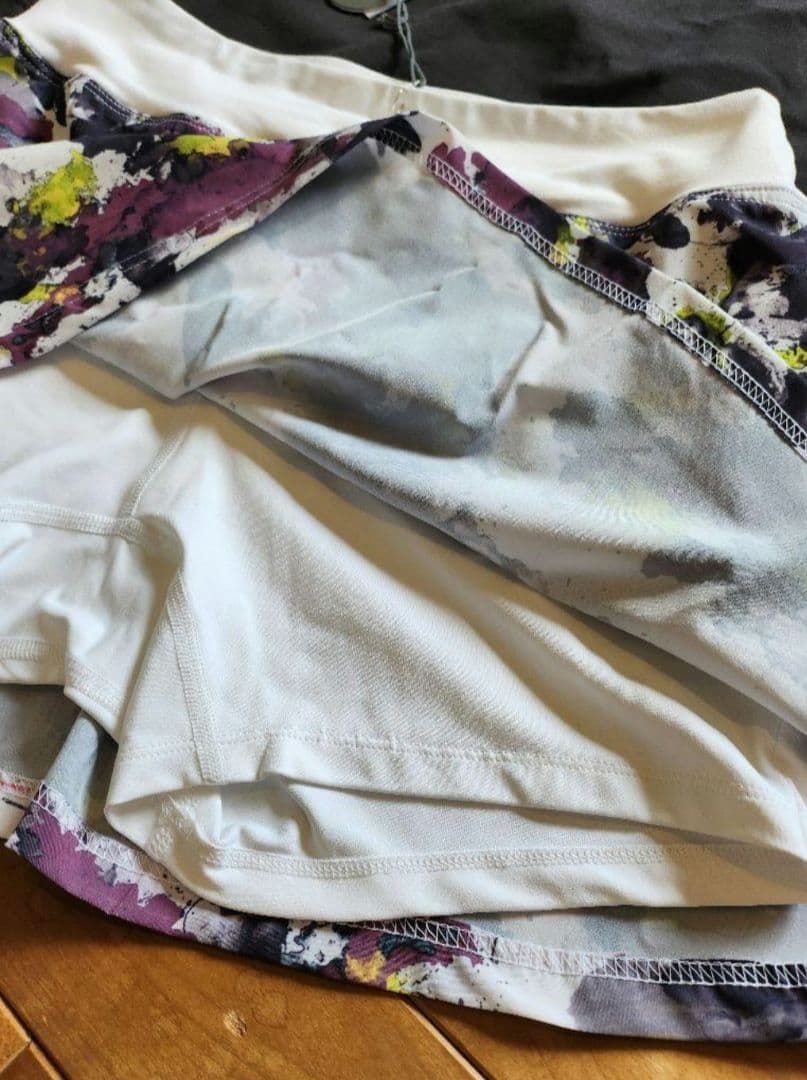 lija スコート(テニス　リージャ　アドミラル　FILA　ルルレモン)