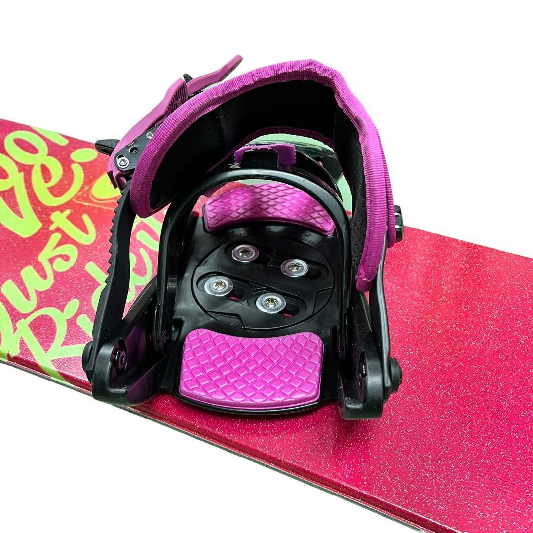 レディース3点セット♡GROOVE ZOOM STICK 146.5 スノボー