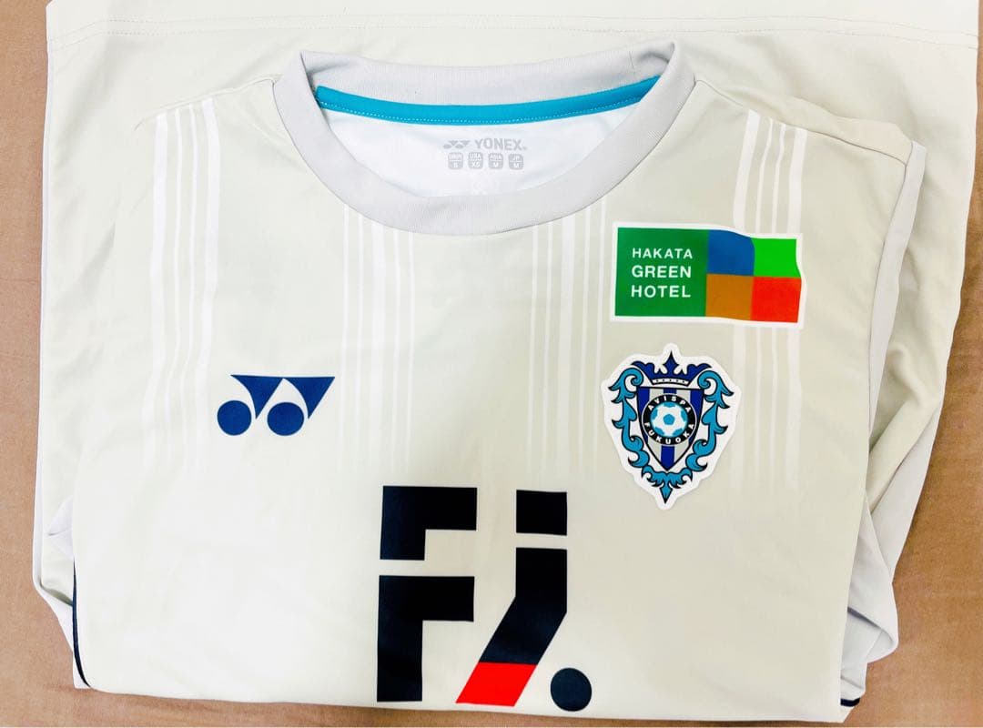 北島祐二選手着用ユニホーム♪アビスパ福岡長袖ユニホーム♪美品♪グッズ付き♪