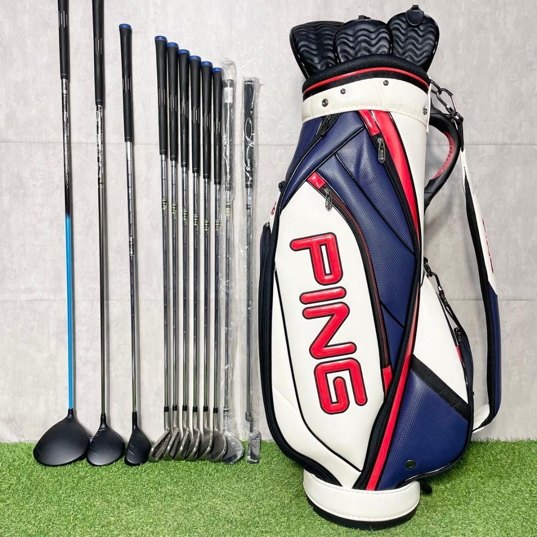 【貴重レフティ】ピン G30 G ゴルフクラブセット 11本 S メンズ 左用