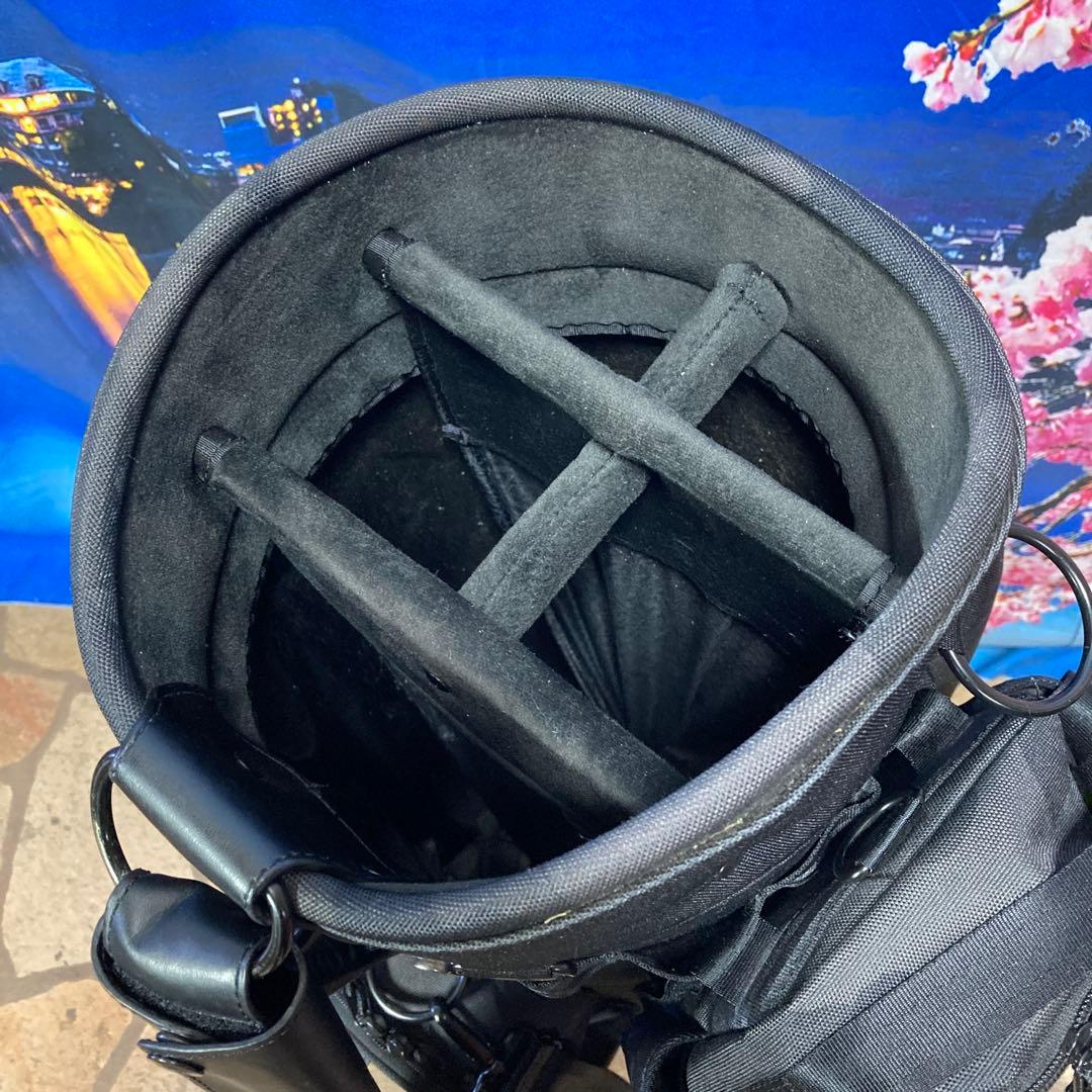 寶BU-1093 ［美品］NEWERA キャディバッグ ブラック 迷彩柄