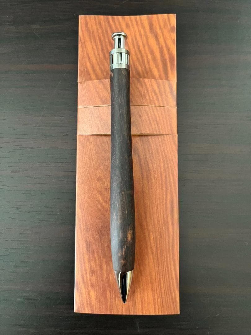 0.5㎜　ペンシル楔　(ノック式)　ラオシャンローズウッド 保証書付き