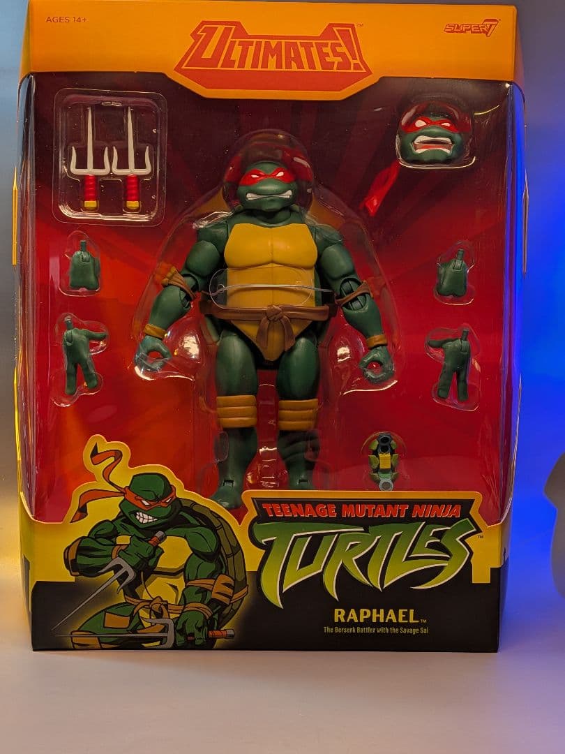 Super7 ティーンエイジ・ミュータント・ニンジャ・タートルズ ラファエロ