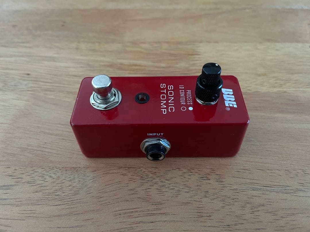 SONIC STOMP ベースエフェクター 赤