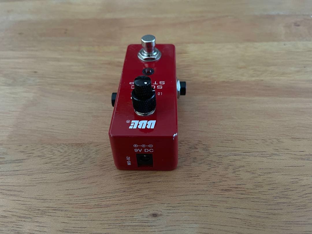 SONIC STOMP ベースエフェクター 赤