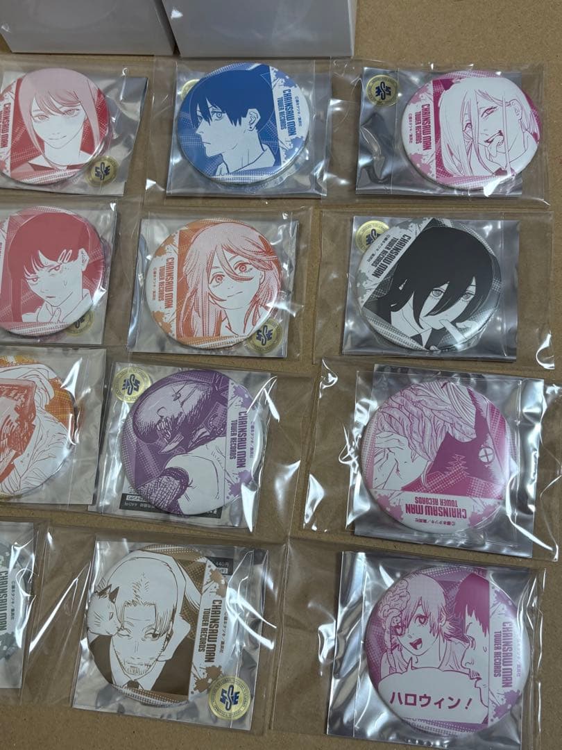 チェンソーマン タワレコ 缶バッジコレクション 16個セット