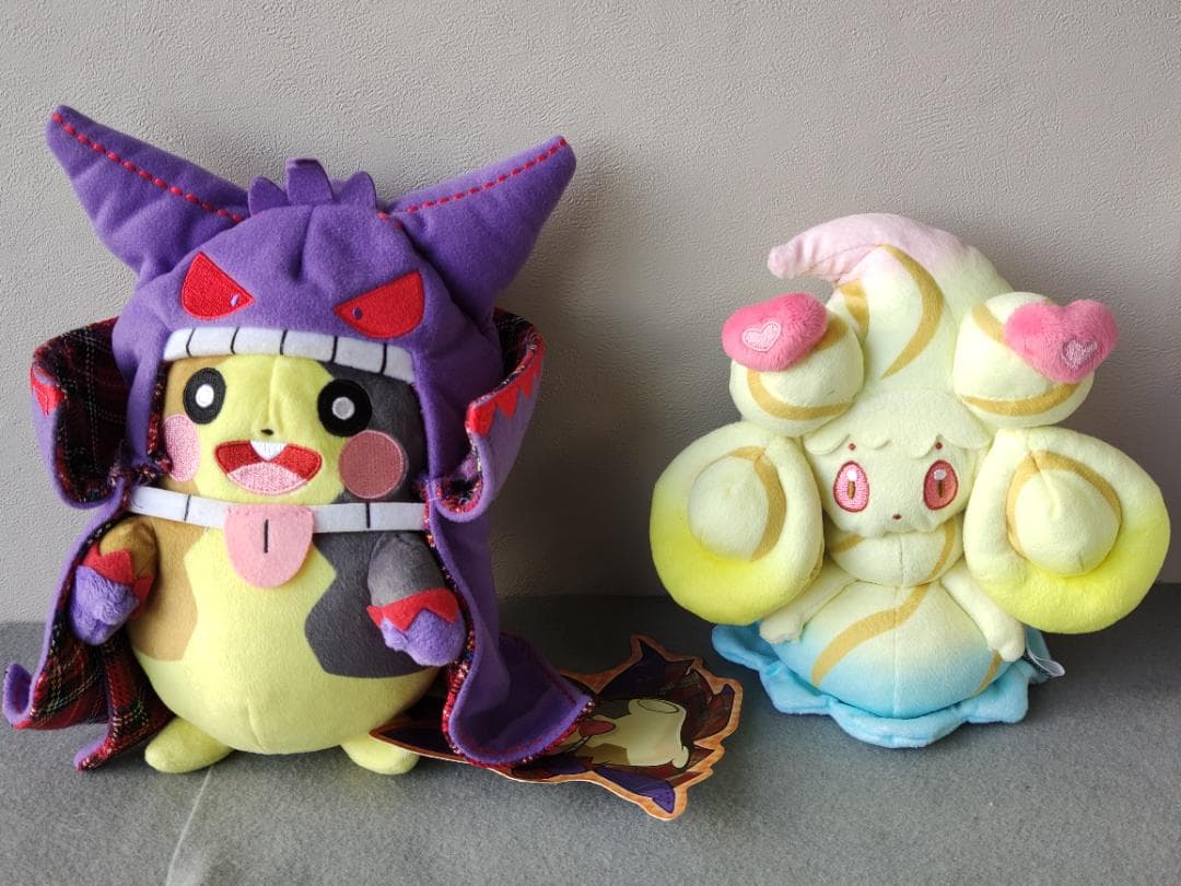 ポケモン　ぬいぐるみまとめて　フタチマル　マホイップ　ライチュウドール　他