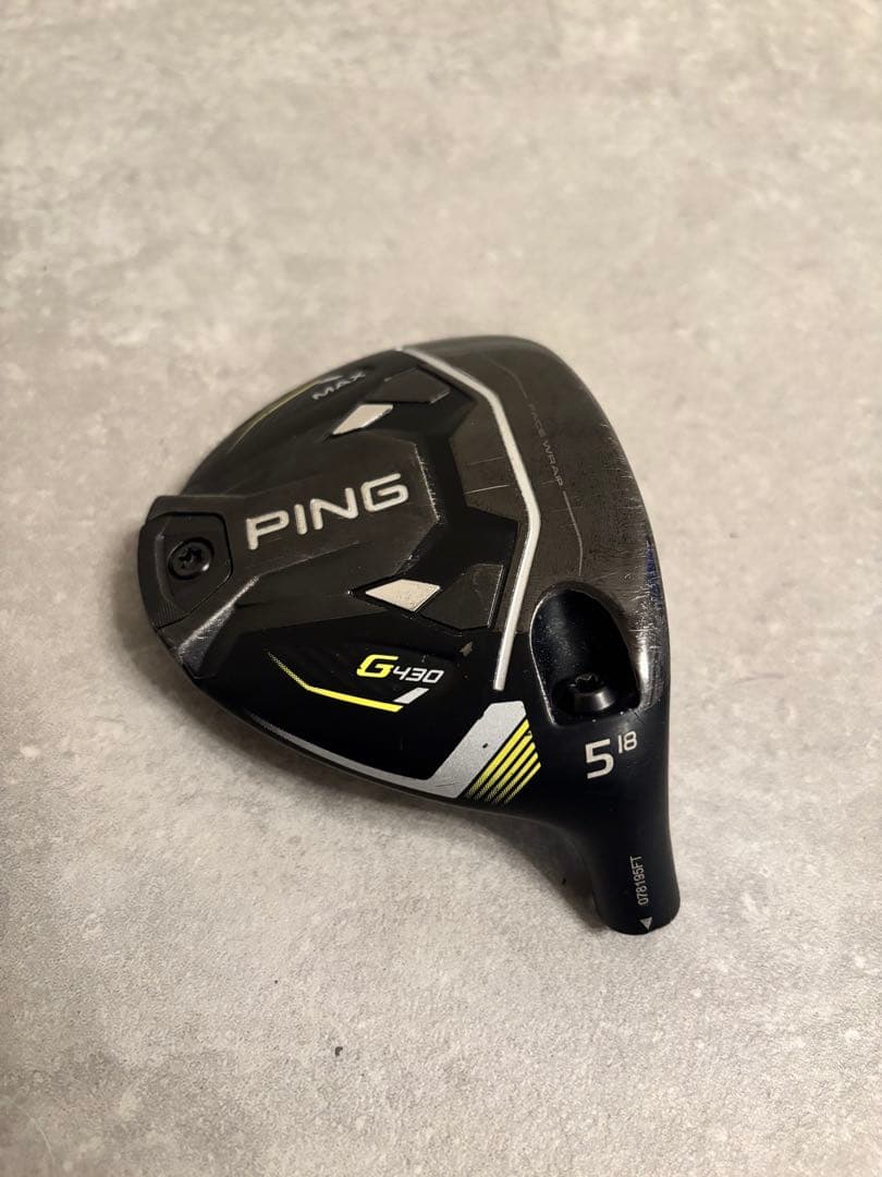 PING G430 MAX 5W 18度 ヘッド単品