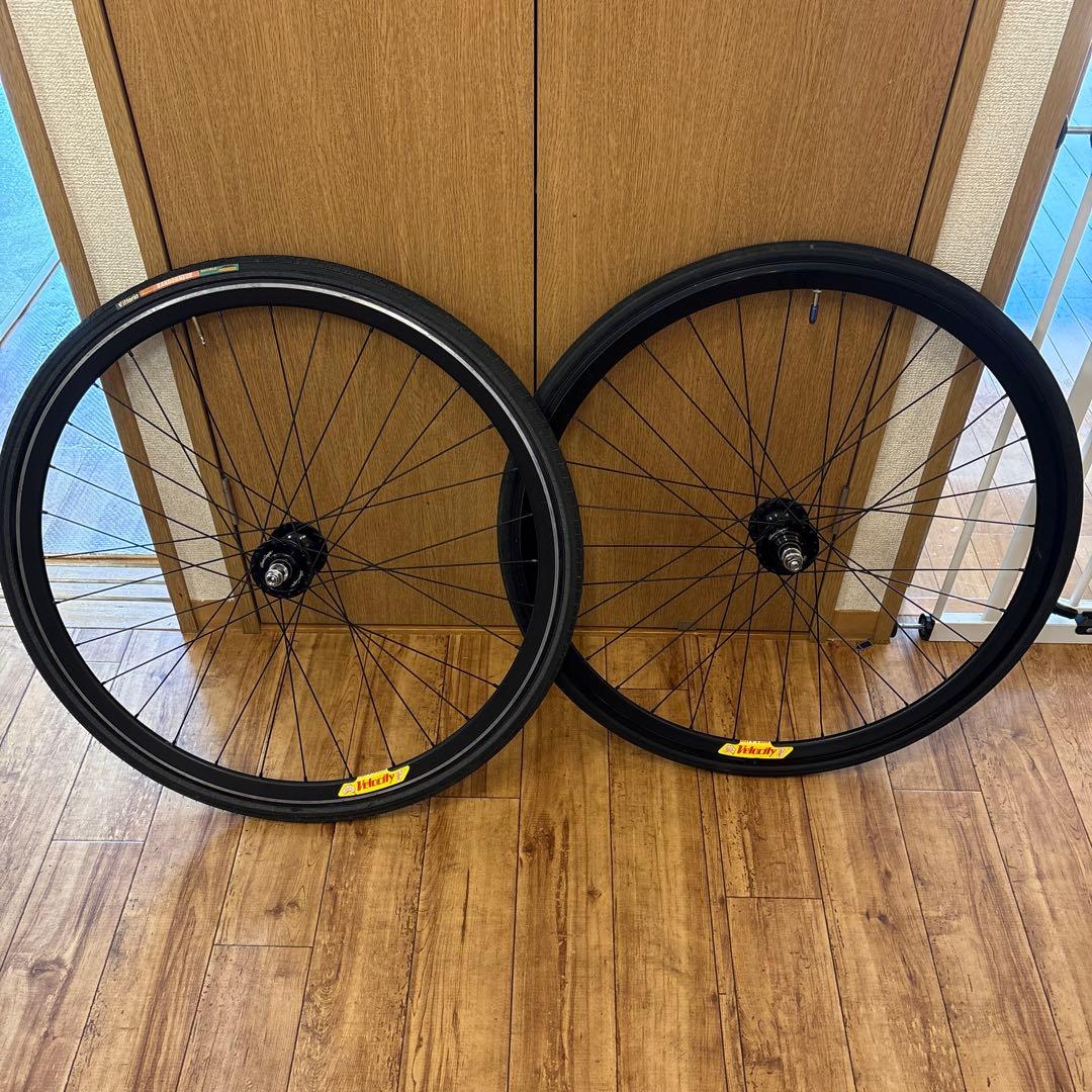 velocity deepV ピスト　ホイール 美品　前後