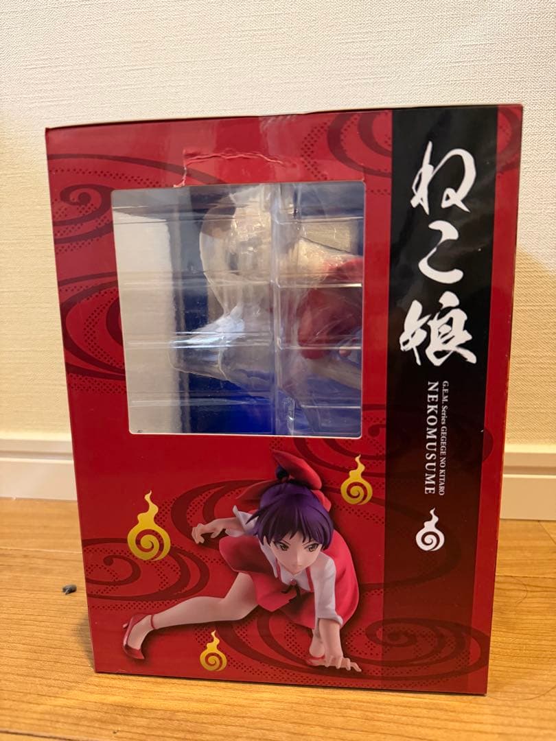 G.E.M.シリーズゲゲゲの鬼太郎＆ねこ娘　すねこすり付きセット完成品フィギュア