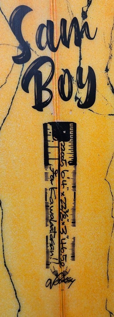 【Naco1996 】ジャスティスサーフボード　サムボーイ