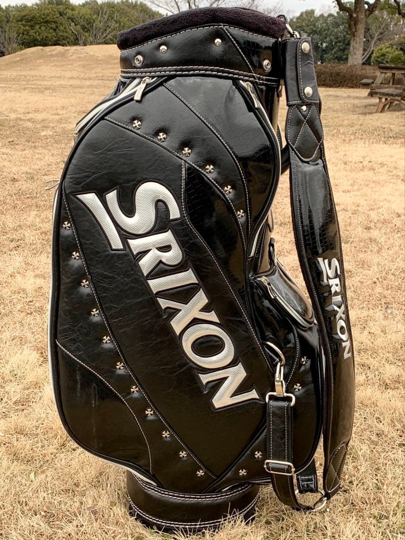 【数量限定】　スリクソン クロコダイル調　キャディバッグ　GGC-S123L