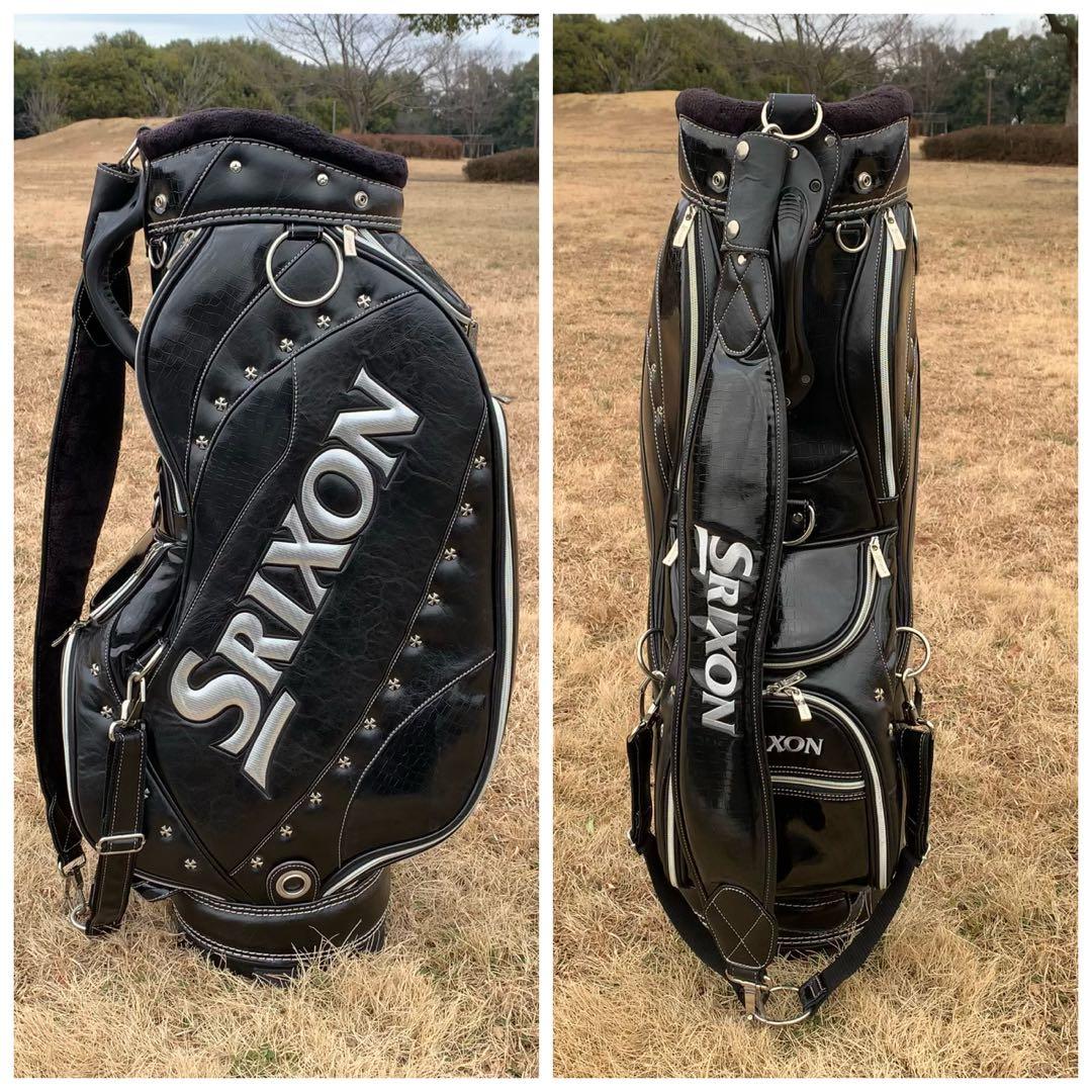 【数量限定】　スリクソン クロコダイル調　キャディバッグ　GGC-S123L