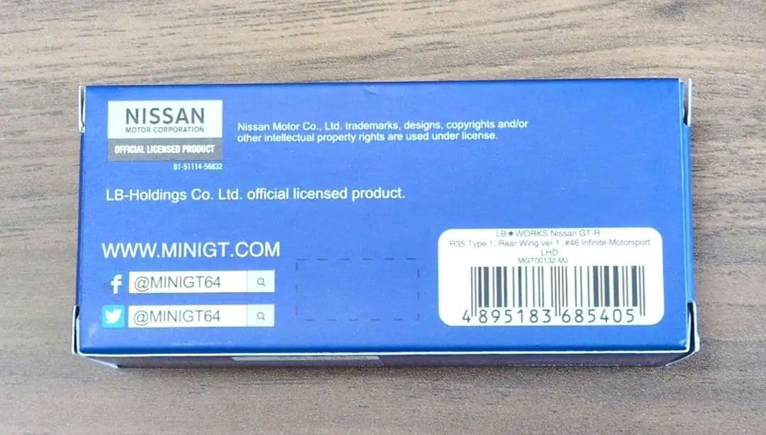 MINI GT LB★WORKS Nissan GT-R #46