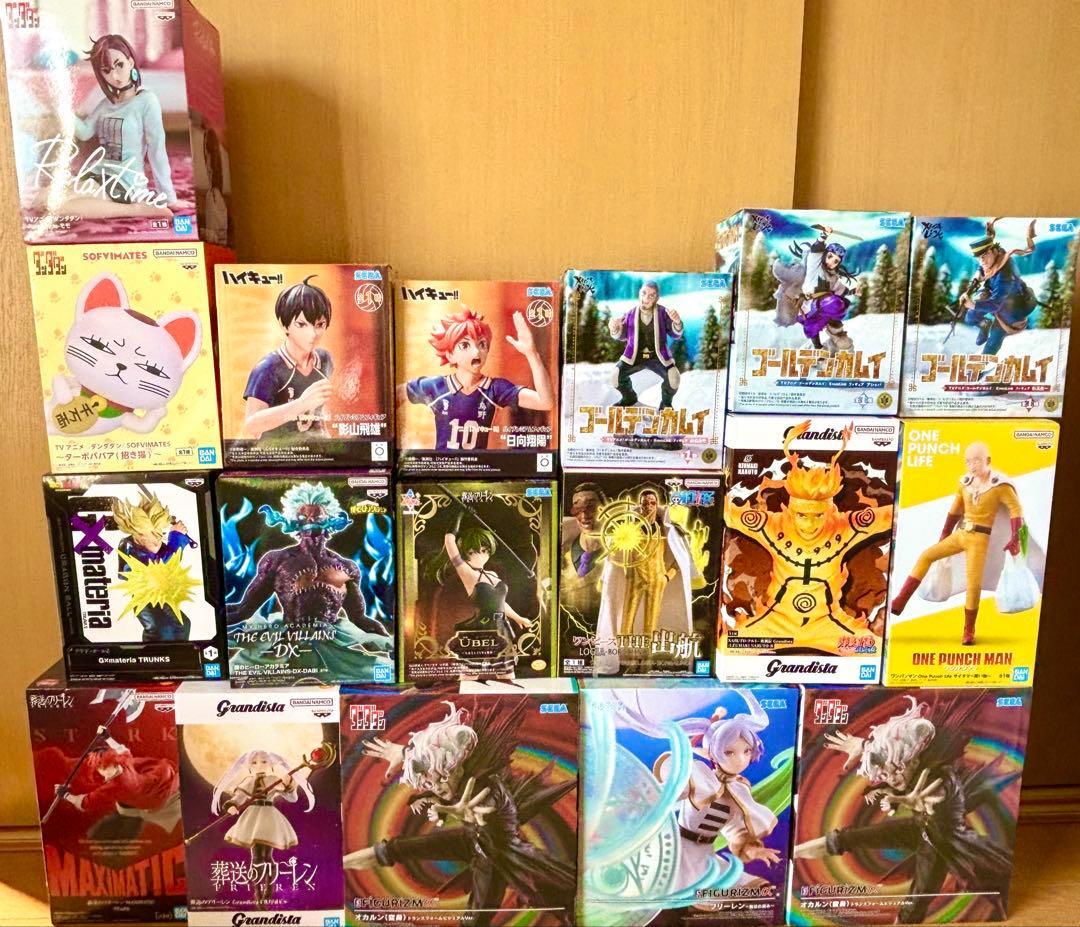 新品未開封 最新 プライズフィギュア まとめ売り 18個 まとめ売りセット